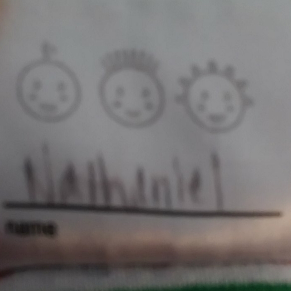 5 for $20! Hanna Andersson 90cm Green Red Striped PJ top - Picture 4 of 6